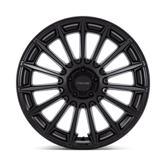 20X10.5 MATTE BLACK 20MM Niche 1PC Wheel