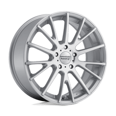 17X7 BRIGHT SILVER MACHINED FACE 40MM American Racing Wheel