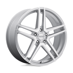16X7 BRIGHT SILVER MACHINED FACE 40MM American Racing Wheel