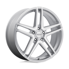 16X7 BRIGHT SILVER MACHINED FACE 40MM American Racing Wheel