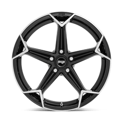 20X9 GLOSS BLACK BRUSHED 35MM Niche 1PC Wheel
