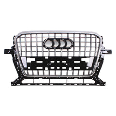 FRONT GRILLE -  WITHOUT S-LINE -  GLOSS BLACK WITH CHROME MOLDINGS -  WILL