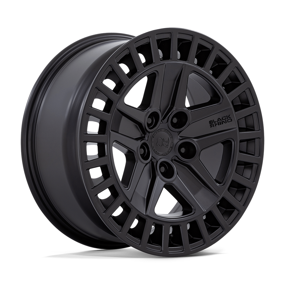 18X8.5 MATTE BLACK 25MM Black Rhino Wheel