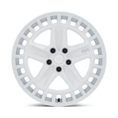 20X8.5 GLOSS WHITE 25MM Black Rhino Wheel