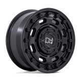 17X8 MATTE BLACK 38MM Black Rhino Wheel