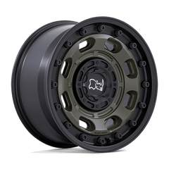 16X8 OLIVE DRAB GREEN WITH BLACK LIP 38MM Black Rhino Wheel