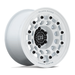 17X8 GLOSS WHITE 38MM Black Rhino Wheel