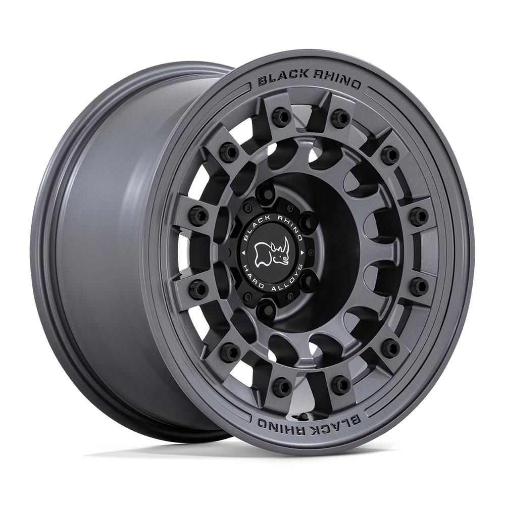 17X8 MATTE GUNMETAL 30MM Black Rhino Wheel