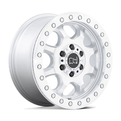 17X8 GLOSS SILVER WITH MACHINED FACE 38MM Black Rhino Wheel