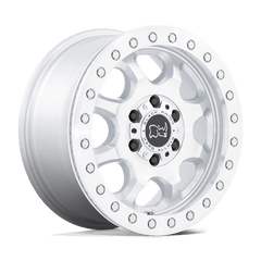 17X8 GLOSS SILVER WITH MACHINED FACE 38MM Black Rhino Wheel
