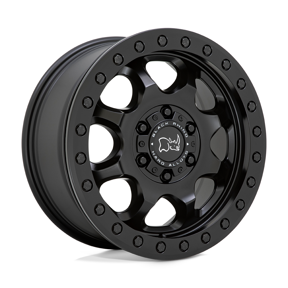 17X8 MATTE BLACK 38MM Black Rhino Wheel
