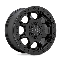 17X8 MATTE BLACK 38MM Black Rhino Wheel