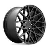 18X8.5 MATTE BLACK 38MM Rotiform 1PC Wheel