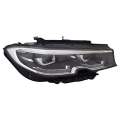 PASSENGER SIDE LED HEADLIGHT LENS AND HOUSING -  WITH ADAPTIVE LIGHTS -