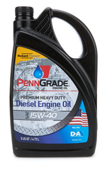 PENNGRADE MOTOR OIL - Motor Oil, Premium Heavy Duty Diesel, 15W40, Conventional, 5 qt Jug, Each

