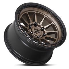 Lock Offroad Baja 17x9 6x139.7 -12et 106.2 Matte Desert Bronze w/ Matte Black Ring Wheel