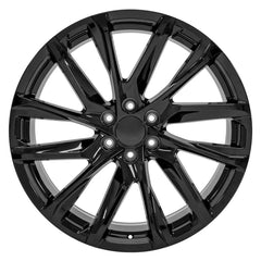 24x10 Replica Wheel CA90 fits Cadillac Escalade - Gloss Black