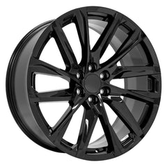 24x10 Replica Wheel CA90 fits Cadillac Escalade - Gloss Black