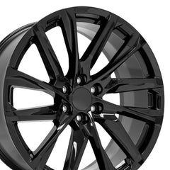 24x10 Replica Wheel CA90 fits Cadillac Escalade - Gloss Black