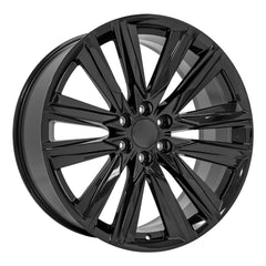 24x10 Replica Wheel CA91 fits Cadillac Escalade - Gloss Black