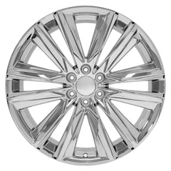 24x10 Replica Wheel CA91 fits Cadillac Escalade - Chrome