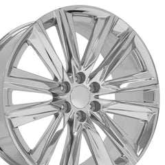 24x10 Replica Wheel CA91 fits Cadillac Escalade - Chrome