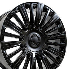 24x10 Replica Wheel CA92 fits Cadillac Escalade - Satin Black