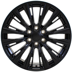 22x9 Replica Wheel CA93 fits Cadillac Escalade - Satin Black