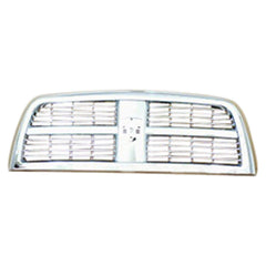 FRONT GRILLE -  CHROME BARS AND FRAME -  MADE OF PLASTIC