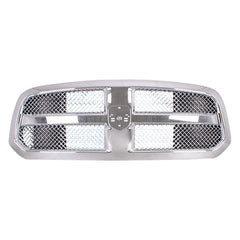 FRONT GRILLE -  EXCEPT REBEL AND WARLOCK MODELS -  CHROME FRAME WITH