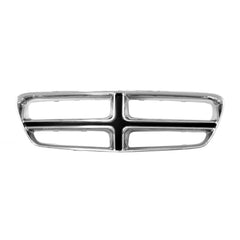 GRILLE SHELL -  CHROME/BLACK -  MADE OF PLASTIC