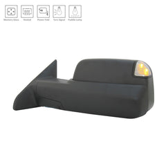 DRIVER SIDE DOOR MIRROR -  POWER -  WITH POWER FOLDING -  WITH MEMORY -  WITH