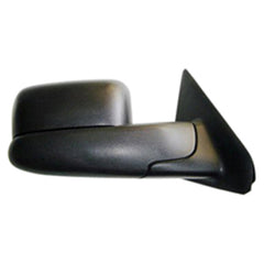PASSENGER SIDE MANAUL DOOR MIRROR -  TEXTURED -  WITH TOWING PACKAGE