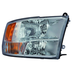 PASSENGER SIDE HALOGEN HEADLIGHT ASSEMBLY -  CHROME -  WITHOUT PROJECTOR