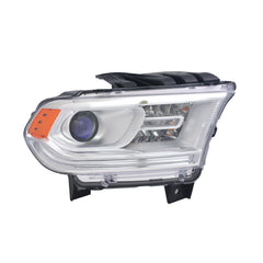 PASSENGER SIDE HALOGEN HEADLIGHT ASSEMBLY -  WITHOUT LED DAYTIME