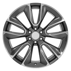 24x10 Replica Wheel CV32 fits Chevrolet Silverado 1500 - Gunmetal