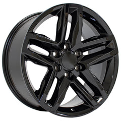 20x9 Replica Wheel CV34B fits Chevrolet Silverado 1500 - Gloss Black