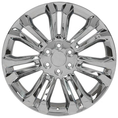 22x9 Replica Wheel CV43 fits Chevrolet Silverado - Chrome