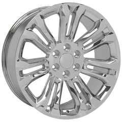 22x9 Replica Wheel CV43 fits Chevrolet Silverado - Chrome
