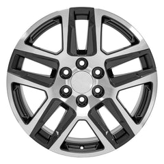 20x9 Replica Wheel CV63 fits Chevrolet Silverado 1500 - Gunmetal Machined