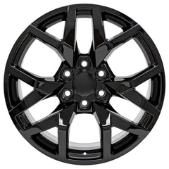 20x9 Replica Wheel CV66 fits Chevrolet Suburban 1500 - Gloss Black