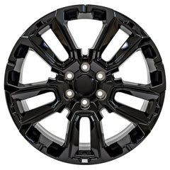 22x9 Replica Wheel CV68 fits Chevrolet Suburban 1500 - Gloss Black