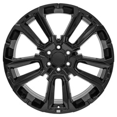 24x10 Replica Wheel CV68 fits Chevrolet Suburban 1500 - Gloss Black