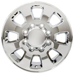 18" Replica Wheel CV75B Fits GMC Sierra- Design One with lug nuts |Chrome - GM/Ram/Dodge Factory Style - Set of 32 - 14x1.5mm - 7/8" Hex