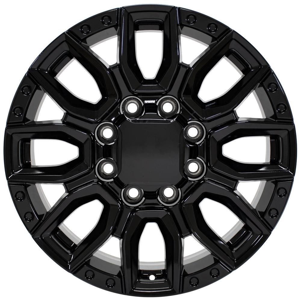 20x8.5 Replica Wheel CV97B fits GMC Sierra 2500/3500 - Gloss Black