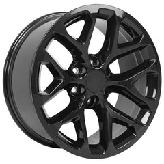 20x9 Replica Wheel CV98B fits Chevy Silverado - Gloss Black