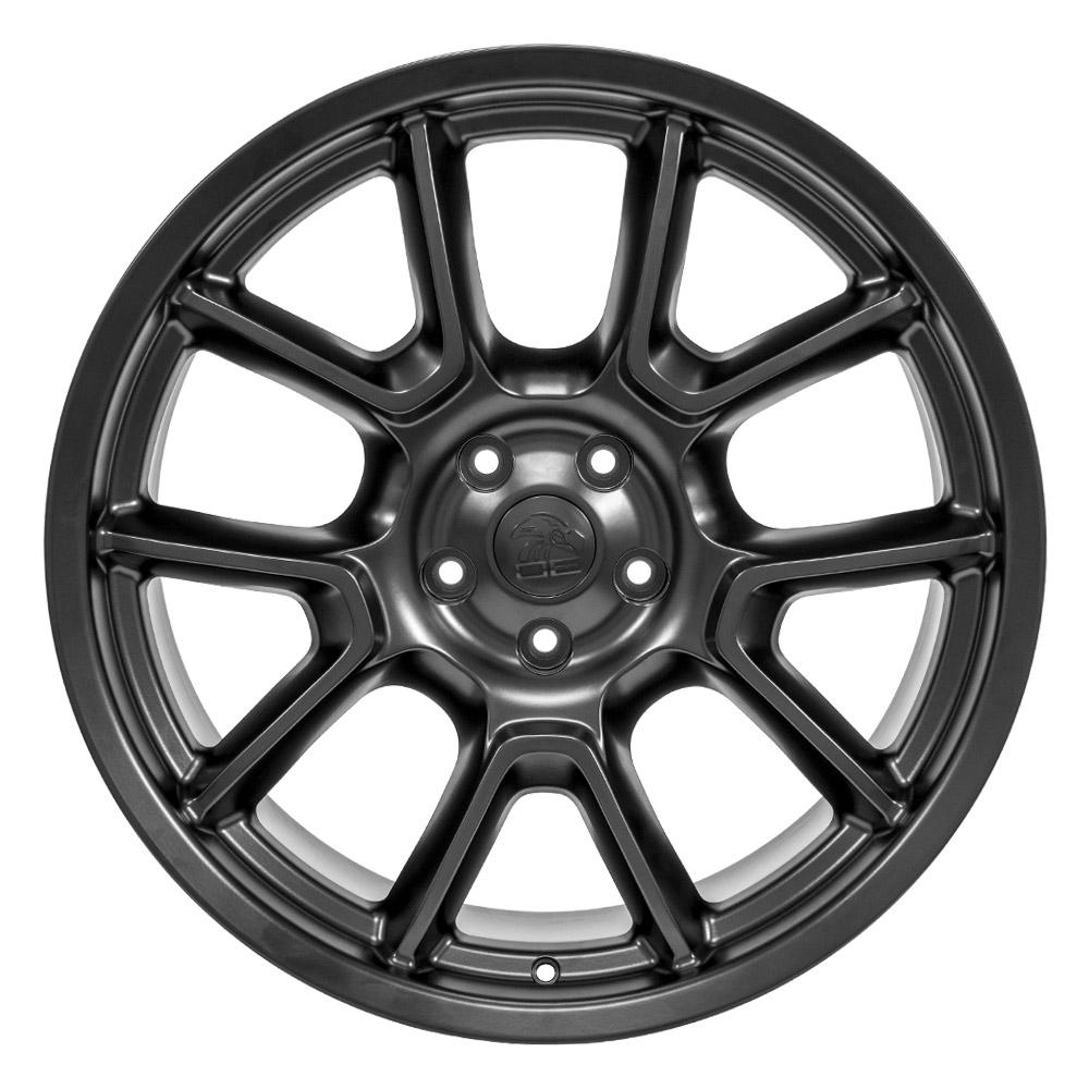 22x9.5 Replica Wheel DG21 fits Jeep Grand Cherokee - Satin Black