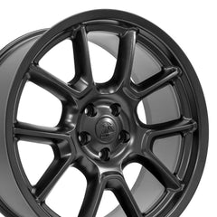 22x9.5 Replica Wheel DG21 fits Jeep Grand Cherokee - Satin Black
