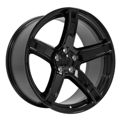 20x9.5 Replica Wheel DG22 fits Dodge Challenger - Gloss Black