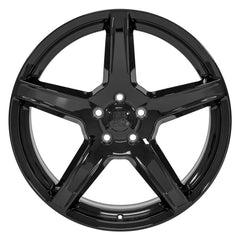 22x9.5 Replica Wheel DG22 fits Jeep Grand Cherokee - Gloss Black